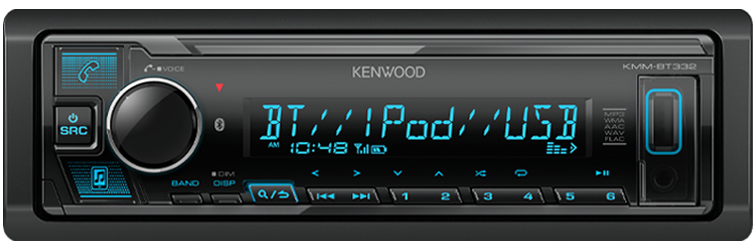 Kenwood KMM-BT322 Single Din