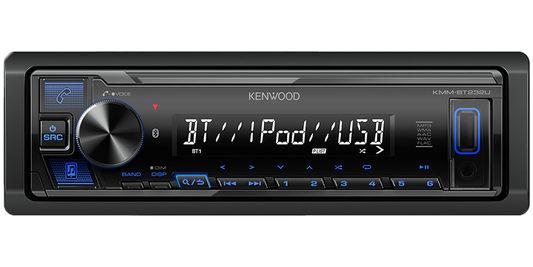 Kenwood KMM-BT232U Single Din