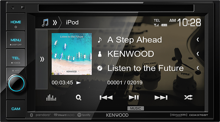 Kenwood DDX 376BT 6.2" DVD Receiver